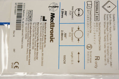 Medtronic LA8EBU375 Launcher Guiding Cath. 8F x 0.090inch EBU3.75 (x)